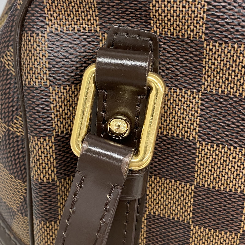 【6hb0807】ルイヴィトン ショルダーバッグ ダミエ リヴィントンPM N41157 エベヌ【中古】レディース