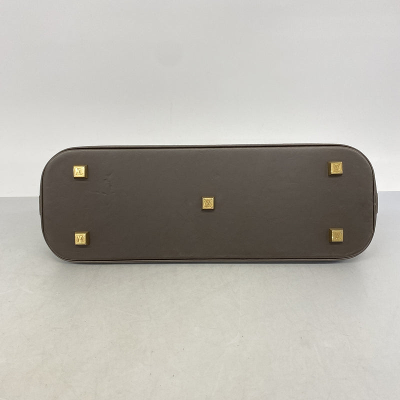 【6hb0816】ルイヴィトン ハンドバッグ モノグラム・ミニ アルマ ロン M92206 カーキ【中古】レディース