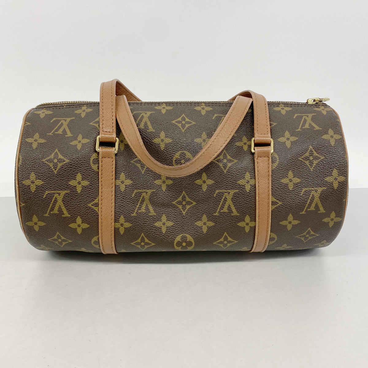 【6hb0817】ルイヴィトン ハンドバッグ モノグラム パピヨン30 M51385 ブラウン【中古】レディース