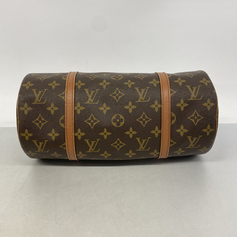 【6hb0817】ルイヴィトン ハンドバッグ モノグラム パピヨン30 M51385 ブラウン【中古】レディース