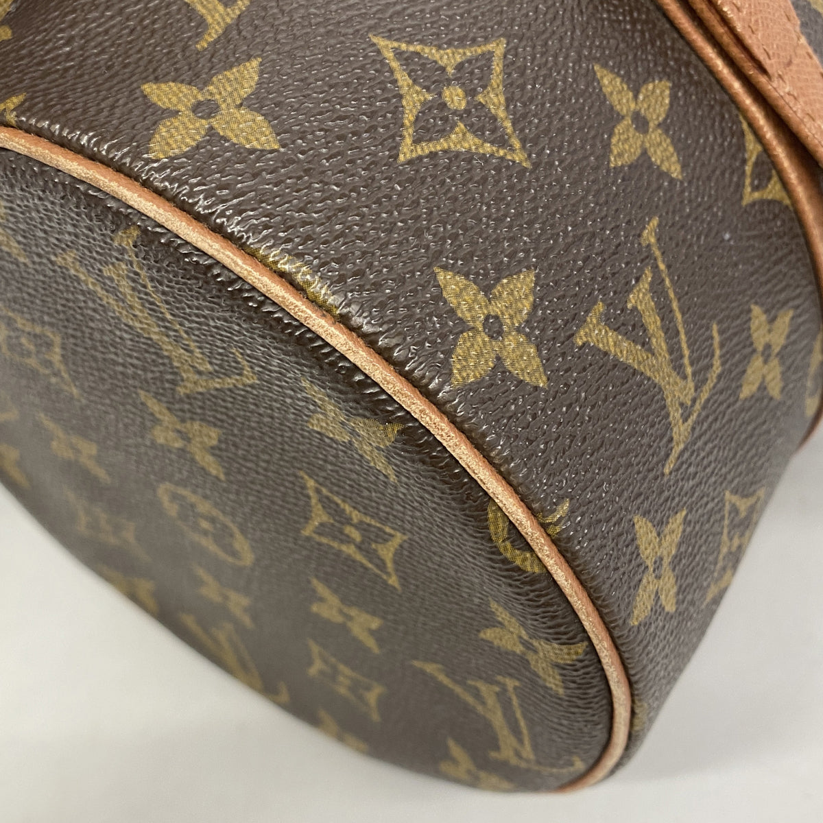 【6hb0817】ルイヴィトン ハンドバッグ モノグラム パピヨン30 M51385 ブラウン【中古】レディース