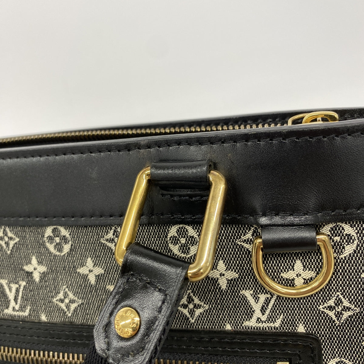 【6hb0818】ルイヴィトン ハンドバッグ モノグラム・ミニ ルシーユPM M92610 ノワール【中古】レディース