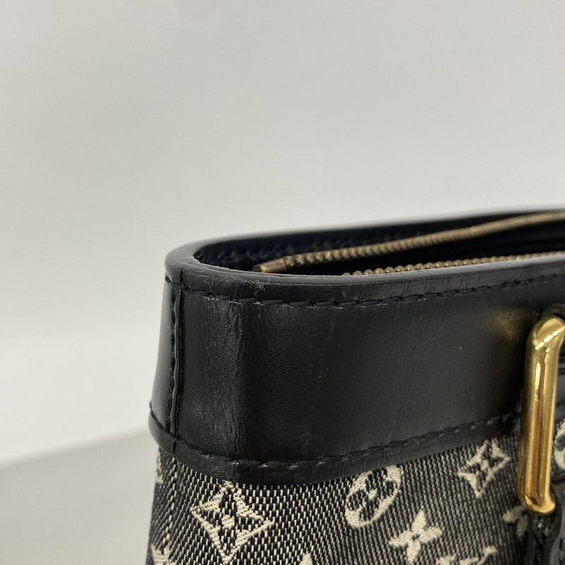 【6hb0818】ルイヴィトン ハンドバッグ モノグラム・ミニ ルシーユPM M92610 ノワール【中古】レディース