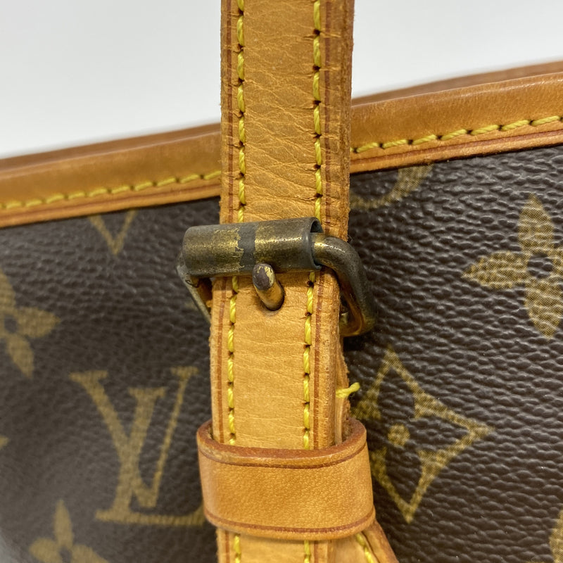 【6hb0819】ルイヴィトン トートバッグ モノグラム バケットPM M42238 ブラウン【中古】レディース