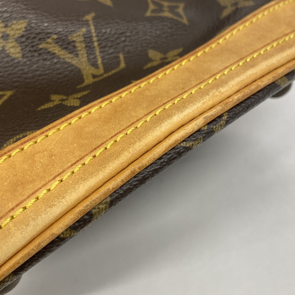 【6hb0819】ルイヴィトン トートバッグ モノグラム バケットPM M42238 ブラウン【中古】レディース
