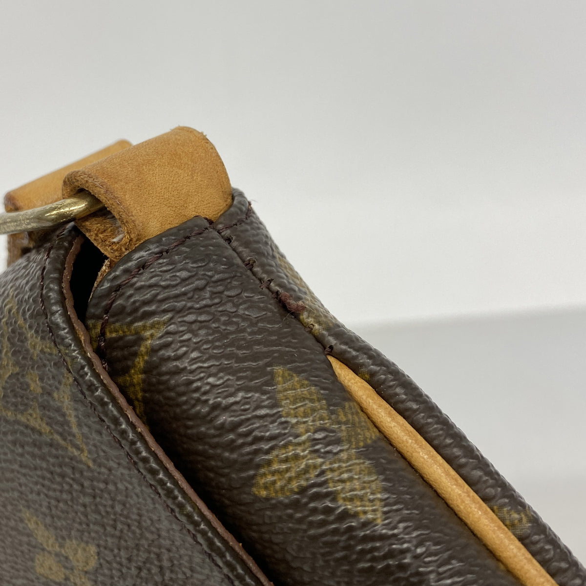 【6hb0822】ルイヴィトン ショルダーバッグ モノグラム ミュゼットサルサショートストラップ M51258 ブラウン【中古】レディース