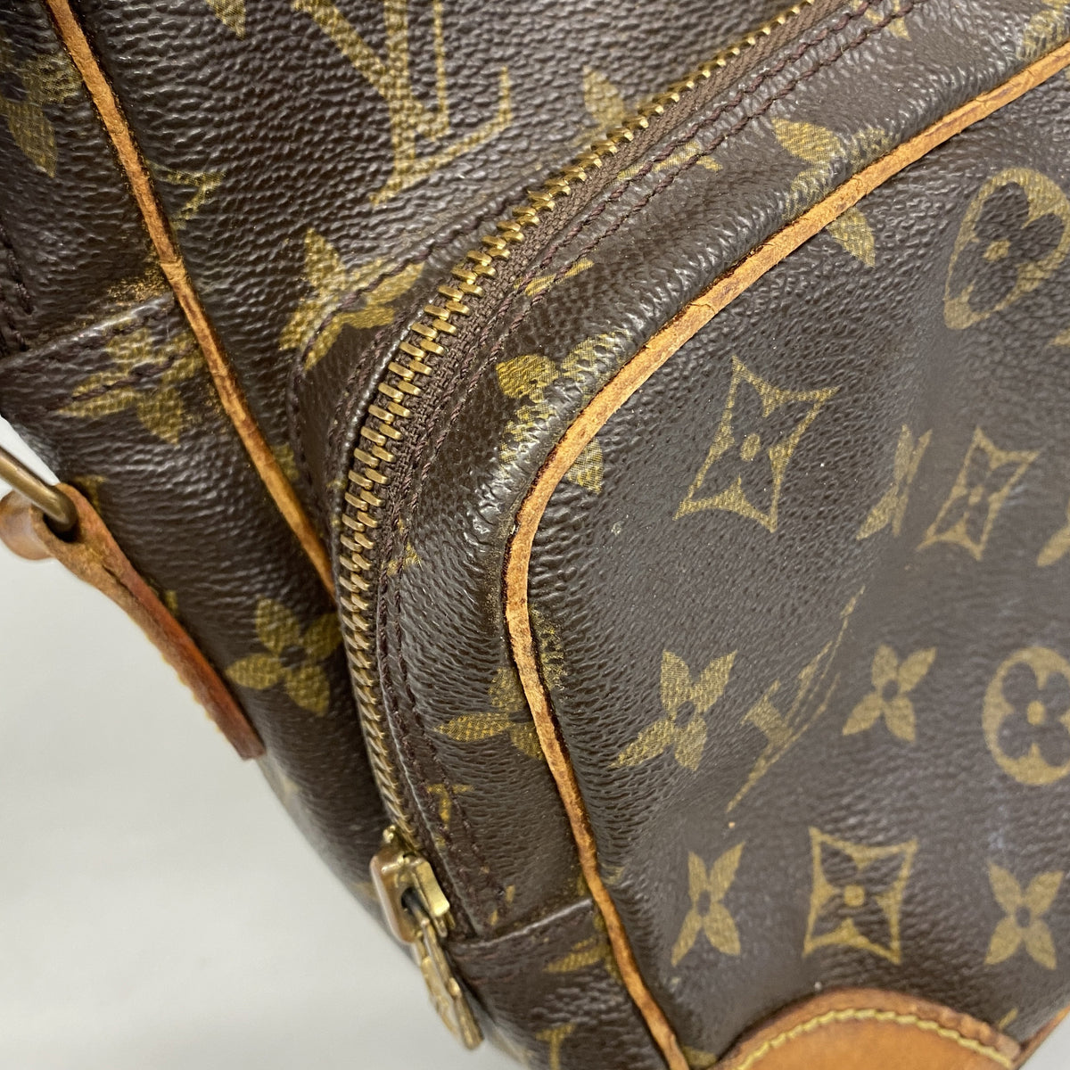 【6hb0824】ルイヴィトン ショルダーバッグ モノグラム アマゾン M45236 ブラウン【中古】レディース