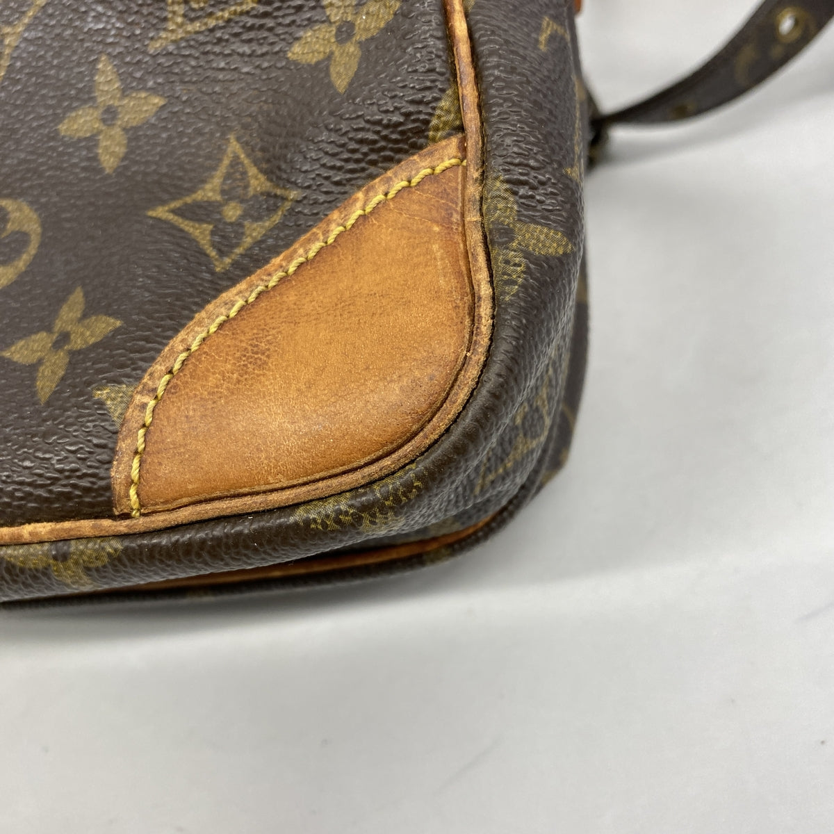 【6hb0824】ルイヴィトン ショルダーバッグ モノグラム アマゾン M45236 ブラウン【中古】レディース
