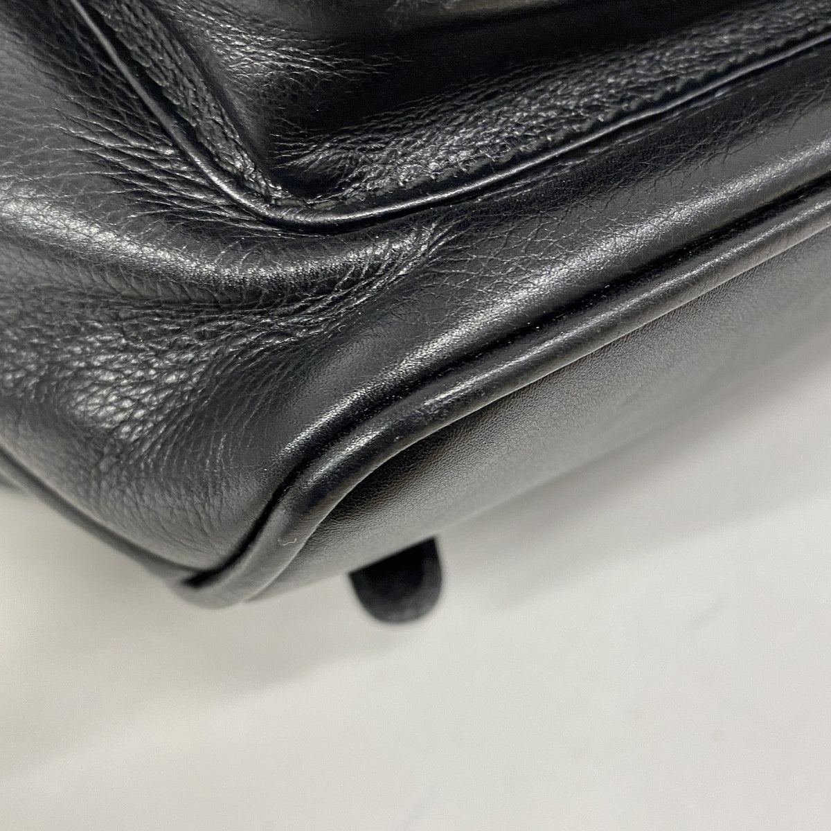 【6hb0827-k】グッチ リュック・デイパック バンブー 003 2058 0016 レザー ブラック ゴールド金具【中古】レディース