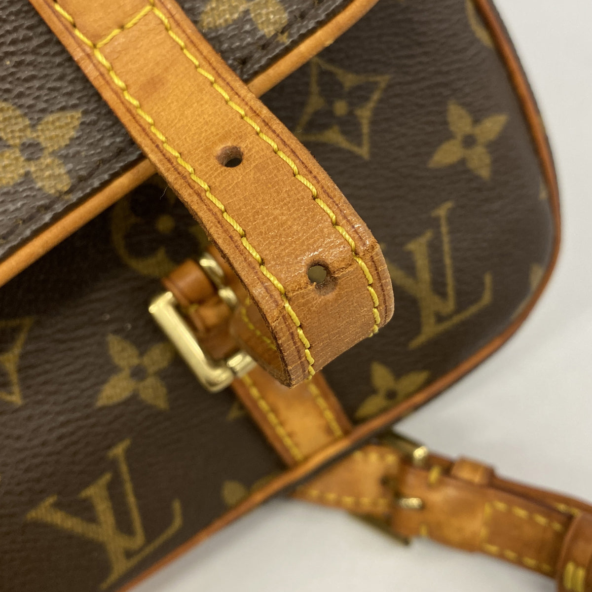 【6hb0830-k】ルイヴィトン リュック・デイパック モノグラム マレルサックアド M51158 ブラウン【中古】レディース