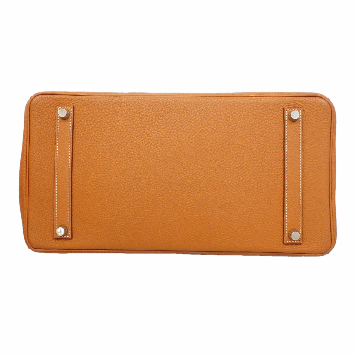 【6hb0833】エルメス ハンドバッグ バーキン35 トゴ ゴールド シルバー金具 □F刻印【中古】レディース