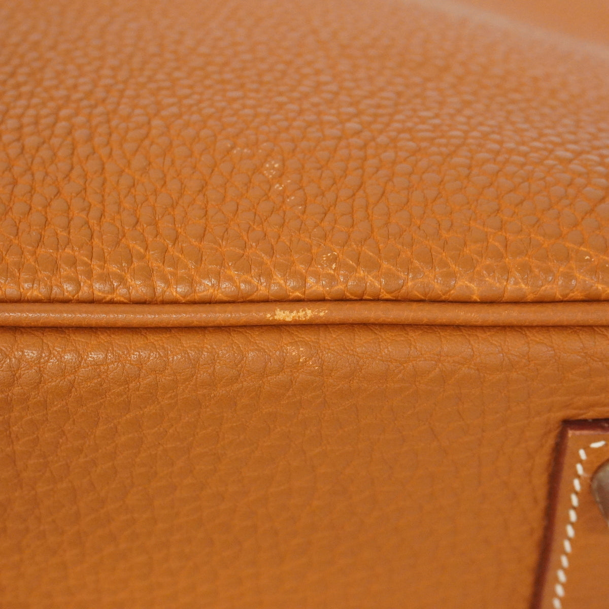 【6hb0833】エルメス ハンドバッグ バーキン35 トゴ ゴールド シルバー金具 □F刻印【中古】レディース