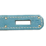 【6hb0834】エルメス リュック・デイパック ケリーアドGM アルデンヌ ブルージーン シルバー金具 □C刻印【中古】レディース