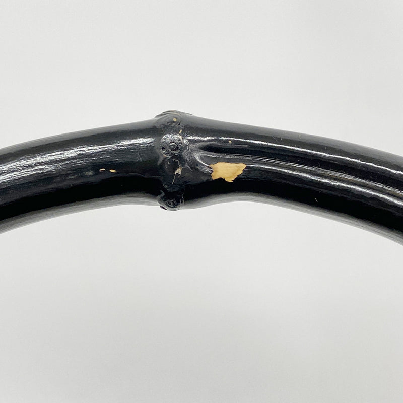 【6hb0837-k】グッチ トートバッグ GGナイロン バンブー 002 1010 ナイロン ブラウン シルバー金具【中古】レディース