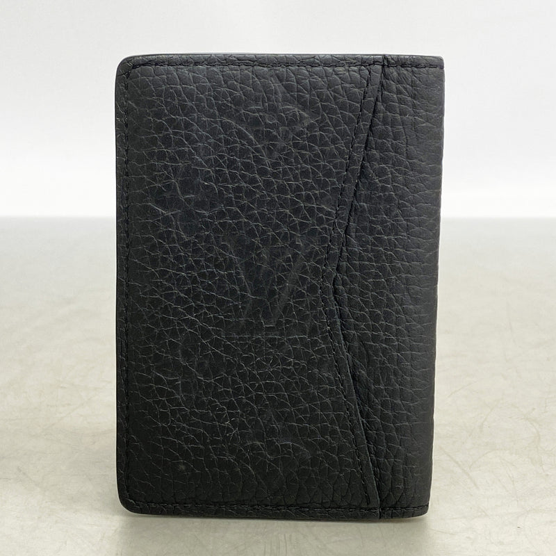 【6hb0839-k】ルイヴィトン カードケース モノグラム・トリヨン オーガナイザードゥ ポッシュ M69044 ノワール【中古】メンズ レディース ユニセックス
