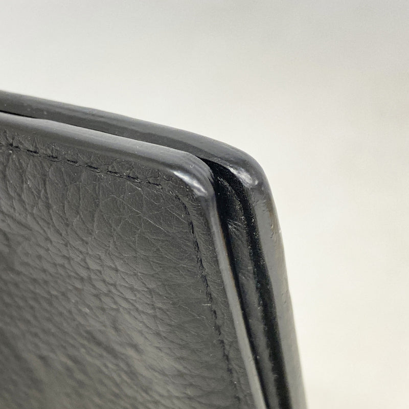 【6hb0839-k】ルイヴィトン カードケース モノグラム・トリヨン オーガナイザードゥ ポッシュ M69044 ノワール【中古】メンズ レディース ユニセックス