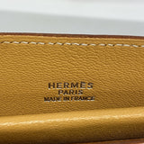 【6hb0843】エルメス トートバッグ カバナ ヴァッシュ ナチュラル シルバー金具 □E刻印【中古】レディース