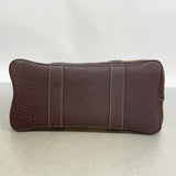 【6hb0844】エルメス トートバッグ ガーデンパーティPM トワルアッシュ ブラウン シルバー金具 □F刻印【中古】メンズ レディース ユニセックス