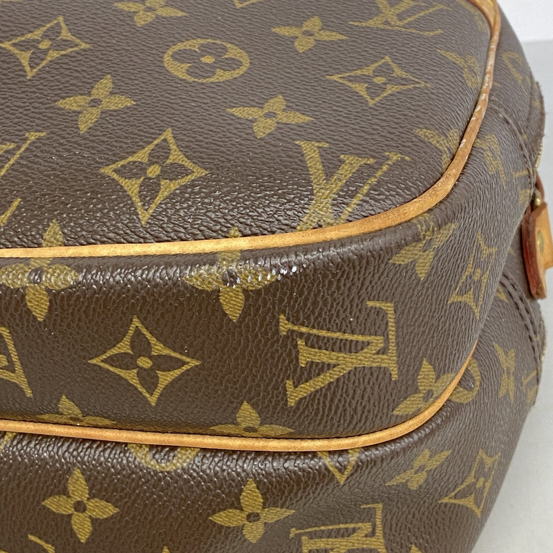 【6hb0848】ルイヴィトン ショルダーバッグ モノグラム リポーターPM M45254 ブラウン【中古】レディース