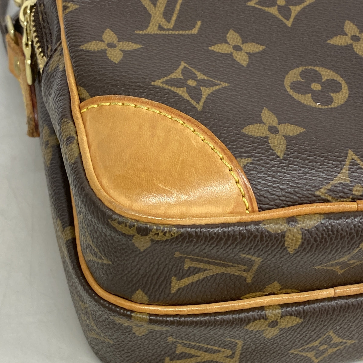 【6hb0849】ルイヴィトン ショルダーバッグ モノグラム アマゾン M45236 ブラウン【中古】レディース