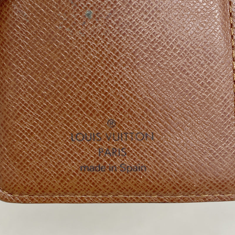 【6hb0851】ルイヴィトン 財布 モノグラム ポルトモネビエヴィエノワ M61663 ブラウン【中古】レディース