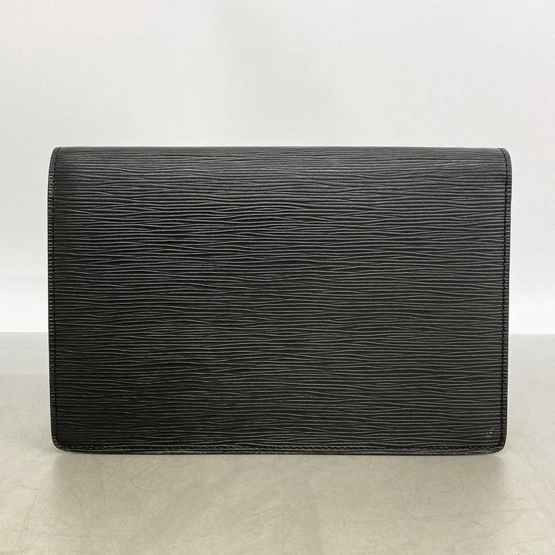 【6hb0853】ルイヴィトン クラッチバッグ エピ ポシェットセリエドラゴンヌ M52612 ノワール【中古】メンズ