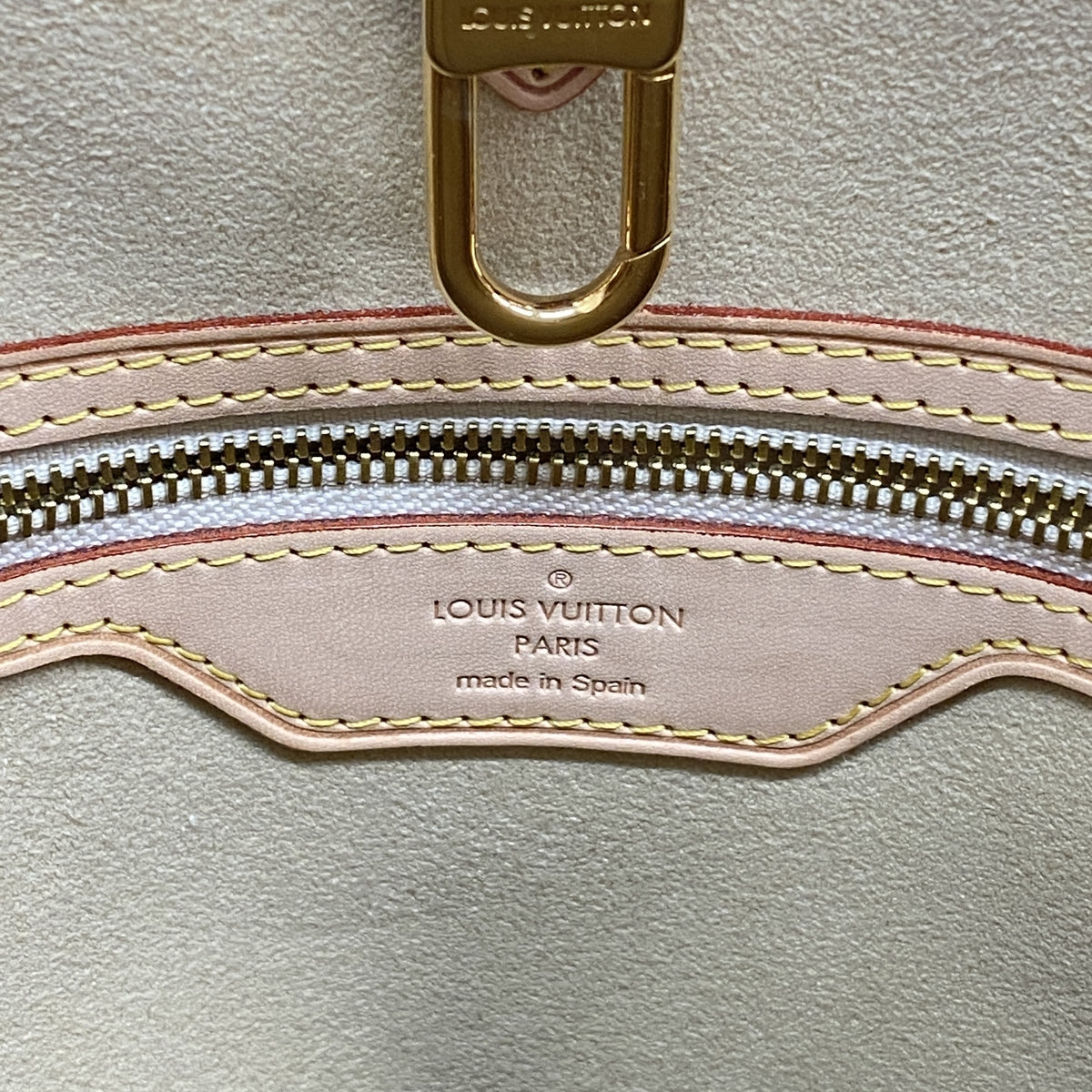 【6hb0854】ルイヴィトン トートバッグ ダミエ・アズール ハムステッドMM N51206 ホワイト【中古】レディース