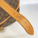 【6hb0869】ルイヴィトン ショルダーバッグ モノグラム ソミュール35 M42254 ブラウン【中古】レディース