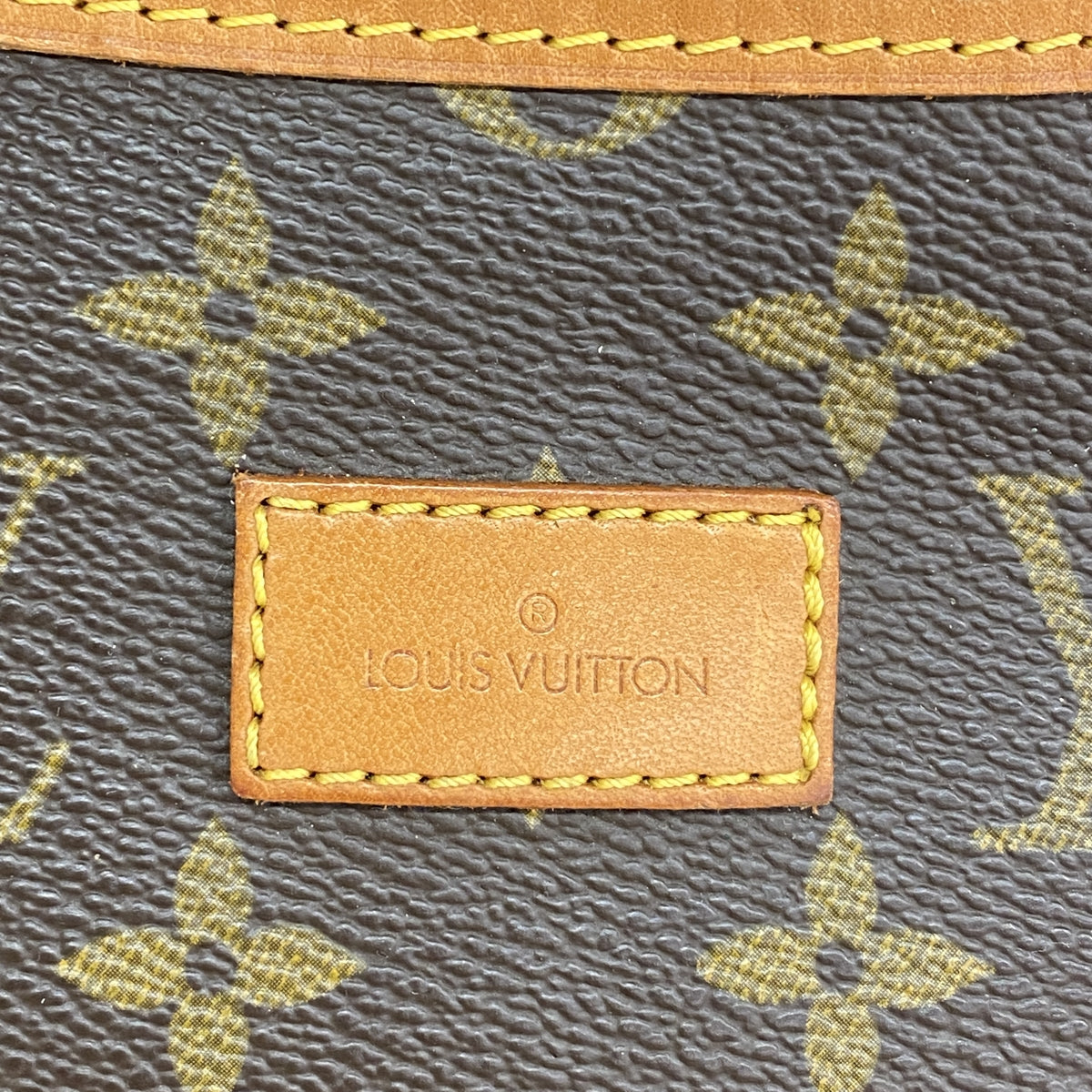 【6hb0869】ルイヴィトン ショルダーバッグ モノグラム ソミュール35 M42254 ブラウン【中古】レディース