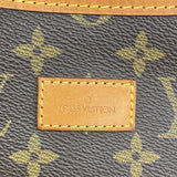 【6hb0869】ルイヴィトン ショルダーバッグ モノグラム ソミュール35 M42254 ブラウン【中古】レディース