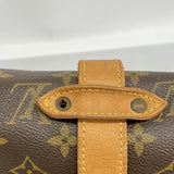 【6hb0869】ルイヴィトン ショルダーバッグ モノグラム ソミュール35 M42254 ブラウン【中古】レディース