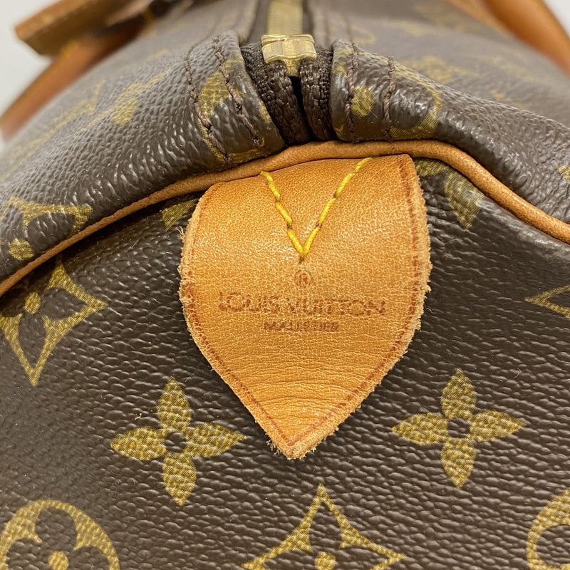 【6hb0870】ルイヴィトン ボストンバッグ モノグラム キーポル55 M41424 ブラウン【中古】メンズ レディース ユニセックス