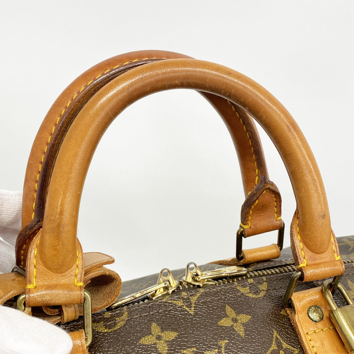 【6hb0870】ルイヴィトン ボストンバッグ モノグラム キーポル55 M41424 ブラウン【中古】メンズ レディース ユニセックス