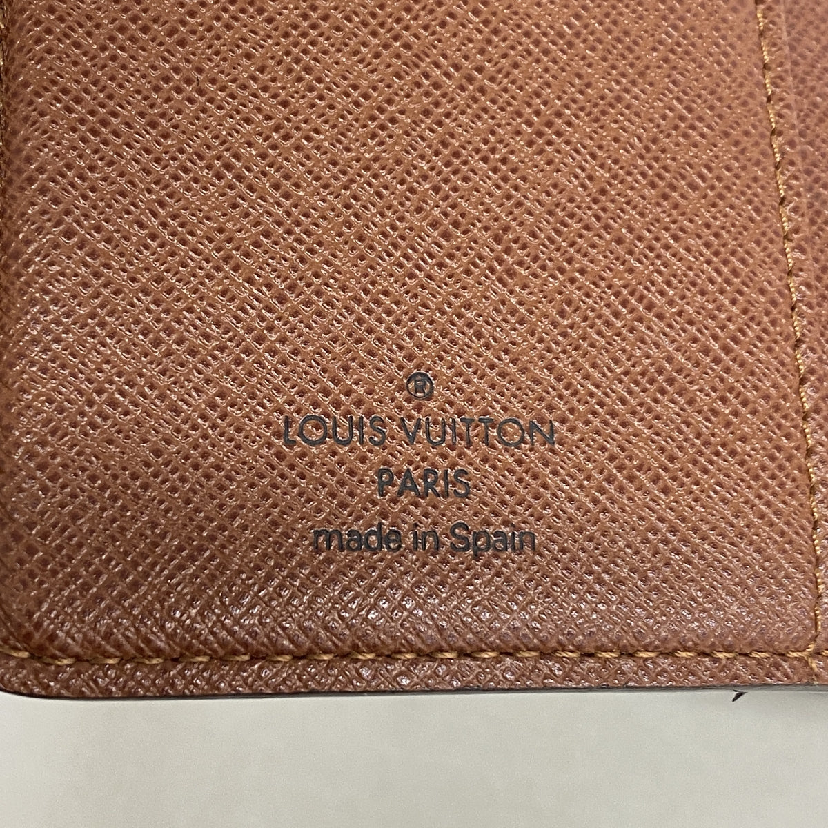 【6hb0872】ルイヴィトン 財布 モノグラム ポルトモネビエヴィエノワ M61663 ブラウン【中古】レディース