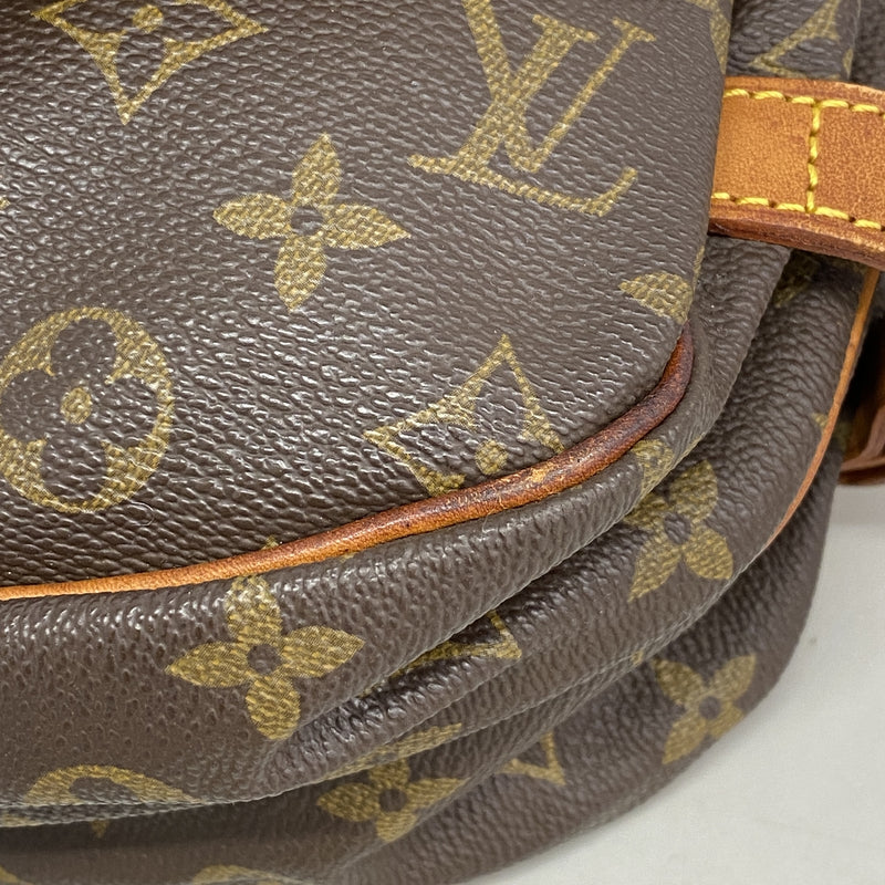 【6hb0875】ルイヴィトン ショルダーバッグ モノグラム ソミュール30 M42256 ブラウン【中古】レディース