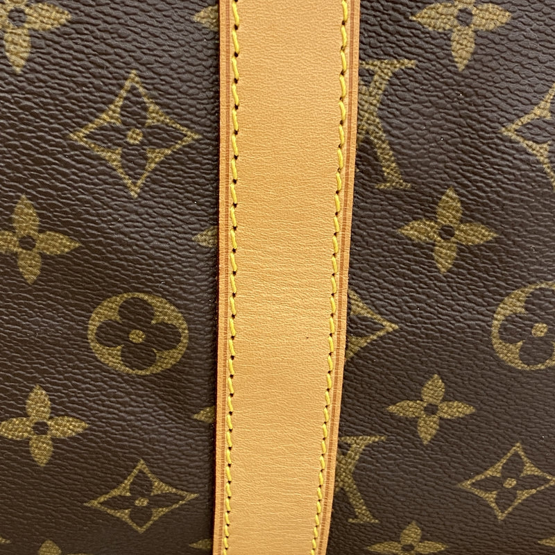 【6hb0883】ルイヴィトン ボストンバッグ モノグラム キーポルバンドリエール55 M41414 ブラウン【中古】メンズ レディース ユニセックス