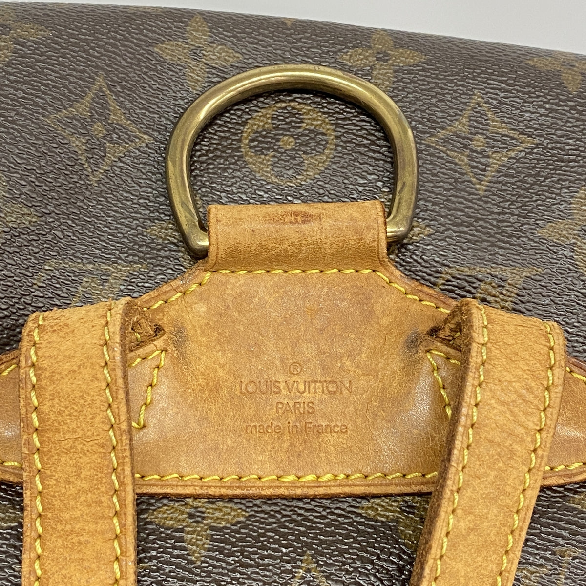 【6hb0886】ルイヴィトン リュック・デイパック モノグラム モンスリMM M51136 ブラウン【中古】レディース