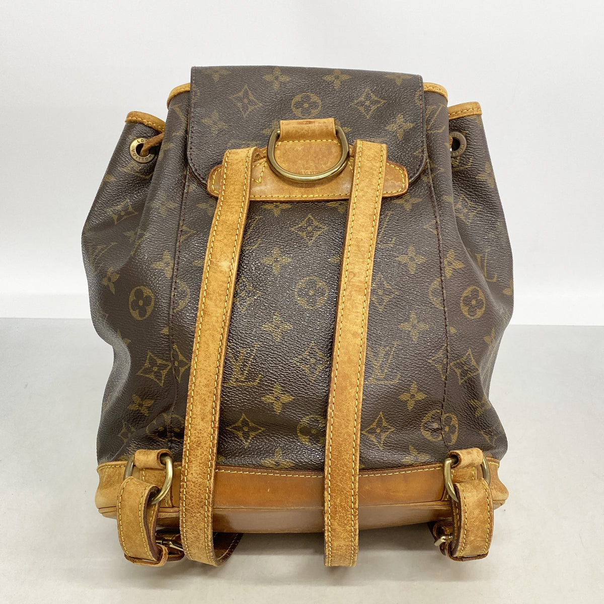 【6hb0886】ルイヴィトン リュック・デイパック モノグラム モンスリMM M51136 ブラウン【中古】レディース