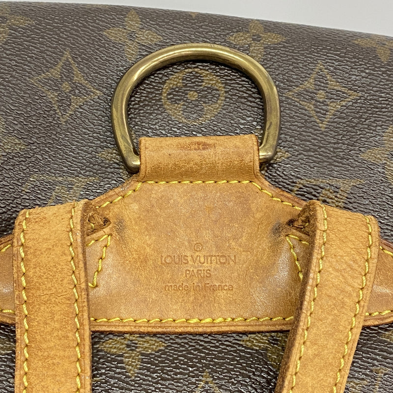 【6hb0886】ルイヴィトン リュック・デイパック モノグラム モンスリMM M51136 ブラウン【中古】レディース