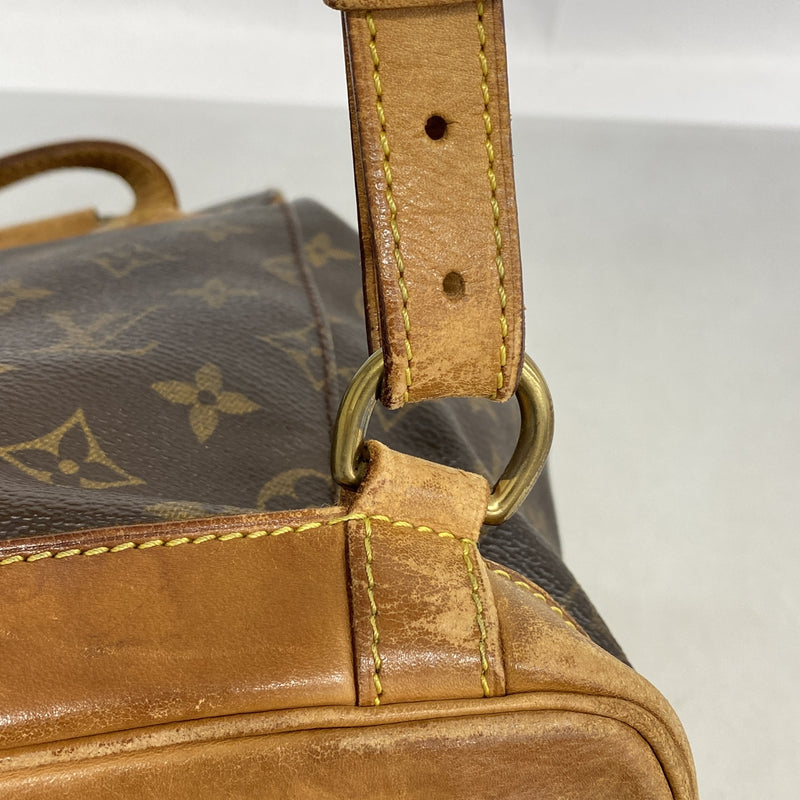 【6hb0886】ルイヴィトン リュック・デイパック モノグラム モンスリMM M51136 ブラウン【中古】レディース
