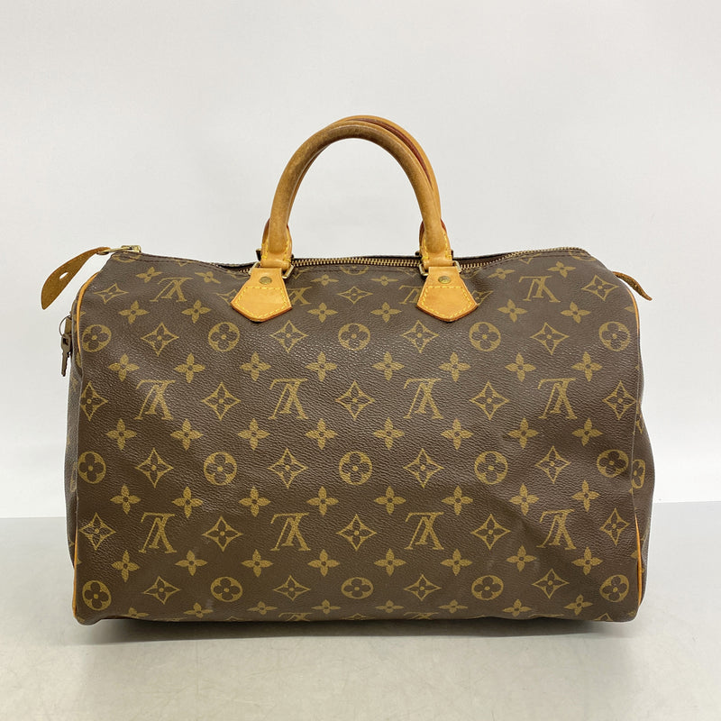 【6hb0887】ルイヴィトン ハンドバッグ モノグラム スピーディ35 M41107 ブラウン【中古】レディース