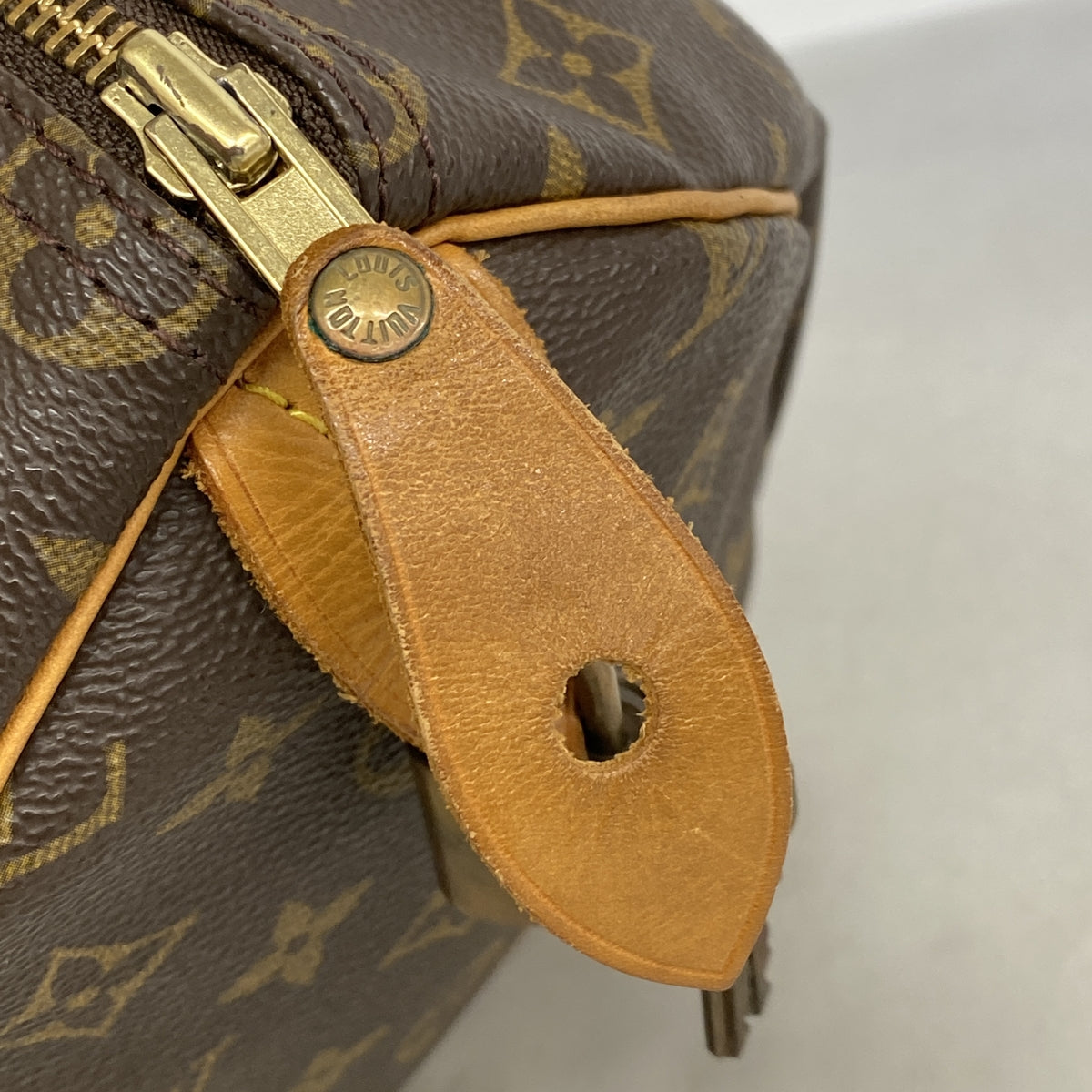 【6hb0887】ルイヴィトン ハンドバッグ モノグラム スピーディ35 M41107 ブラウン【中古】レディース