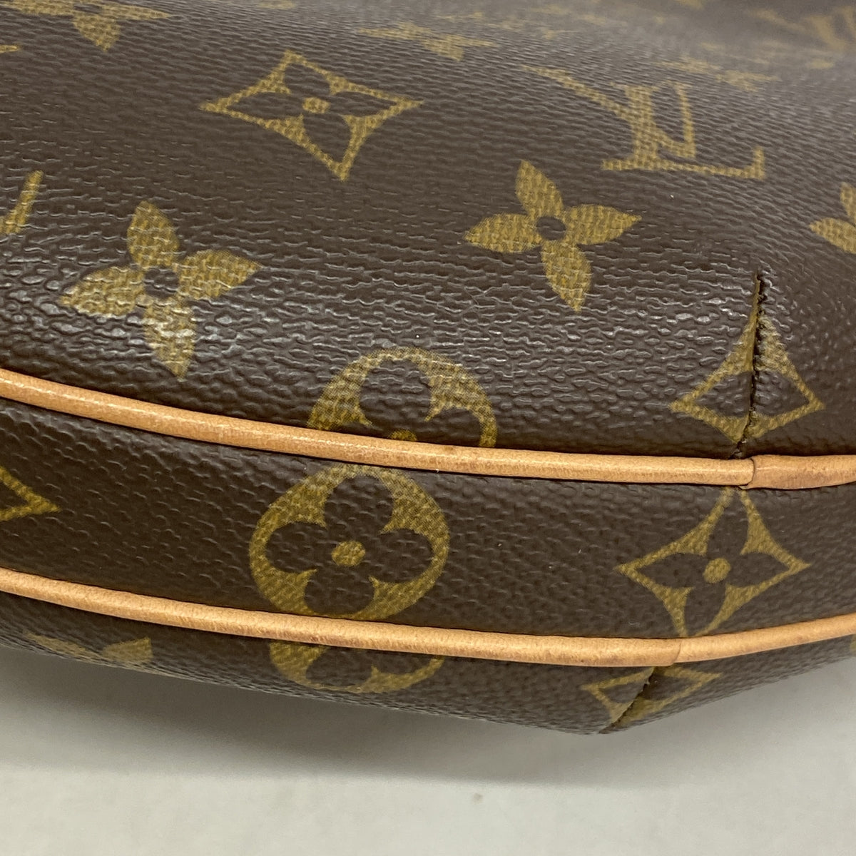 【6hb0888】ルイヴィトン ショルダーバッグ モノグラム クロワッサンPM M51510 ブラウン【中古】レディース