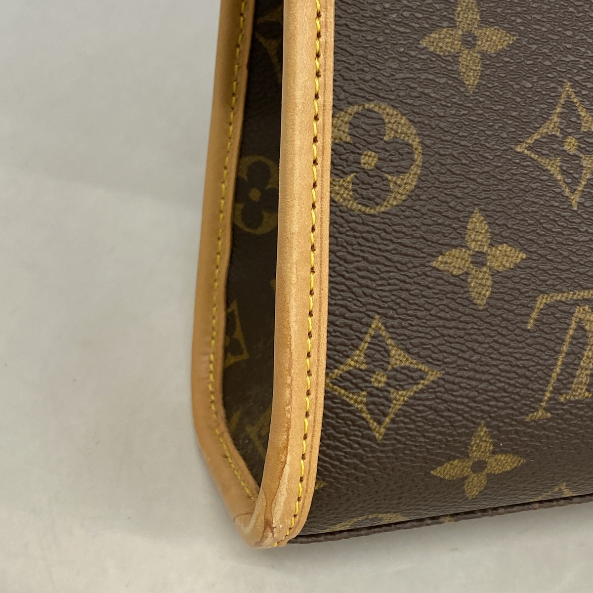 【6hb0889】ルイヴィトン ハンドバッグ モノグラム ベルエア M51122 ブラウン【中古】レディース