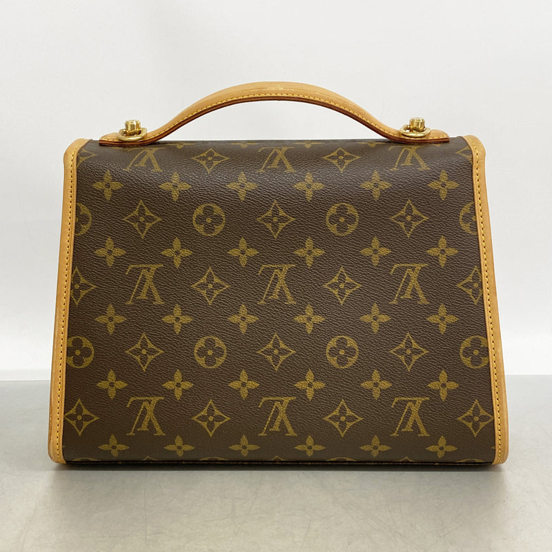 【6hb0889】ルイヴィトン ハンドバッグ モノグラム ベルエア M51122 ブラウン【中古】レディース