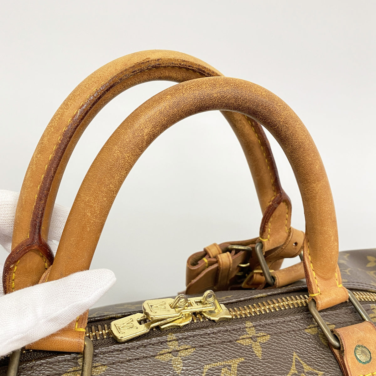 【6hb0902】ルイヴィトン ボストンバッグ モノグラム キーポル60 M41422 ブラウン【中古】メンズ レディース ユニセックス