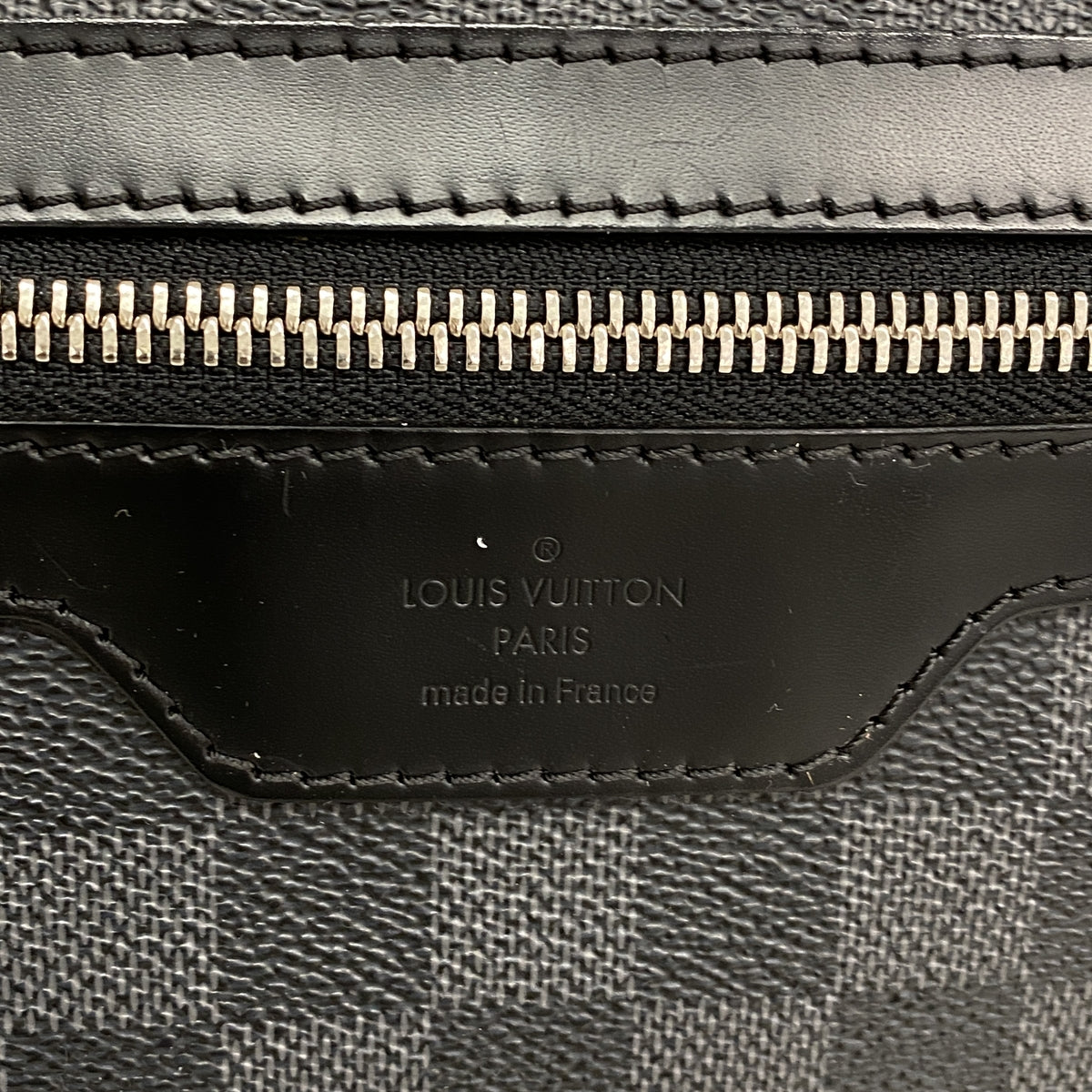 【6hb0903】ルイヴィトン ショルダーバッグ ダミエ・グラフィット ミックMM N41106 ブラック グレー【中古】メンズ