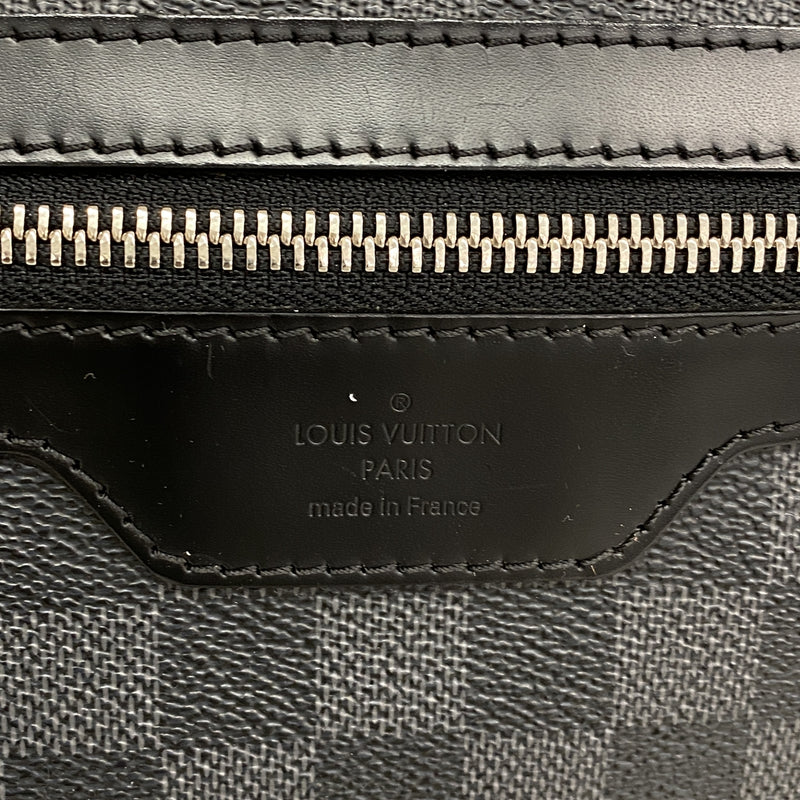 【6hb0903】ルイヴィトン ショルダーバッグ ダミエ・グラフィット ミックMM N41106 ブラック グレー【中古】メンズ
