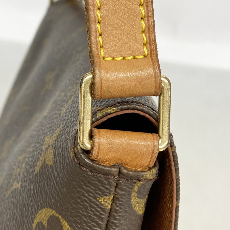 【6hb0922】ルイヴィトン ショルダーバッグ モノグラム ミュゼットタンゴショートストラップ M51257 ブラウン【中古】レディース