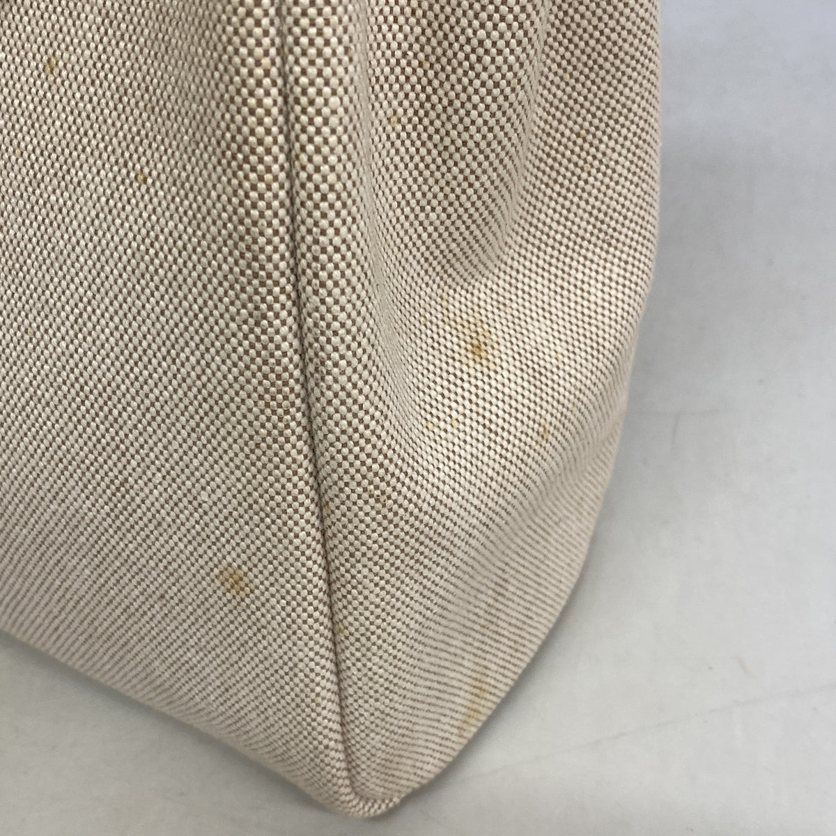 【6hb0927】エルメス ハンドバッグ エールバッグPM トワルアッシュ ブルー シルバー金具 □F刻印【中古】レディース